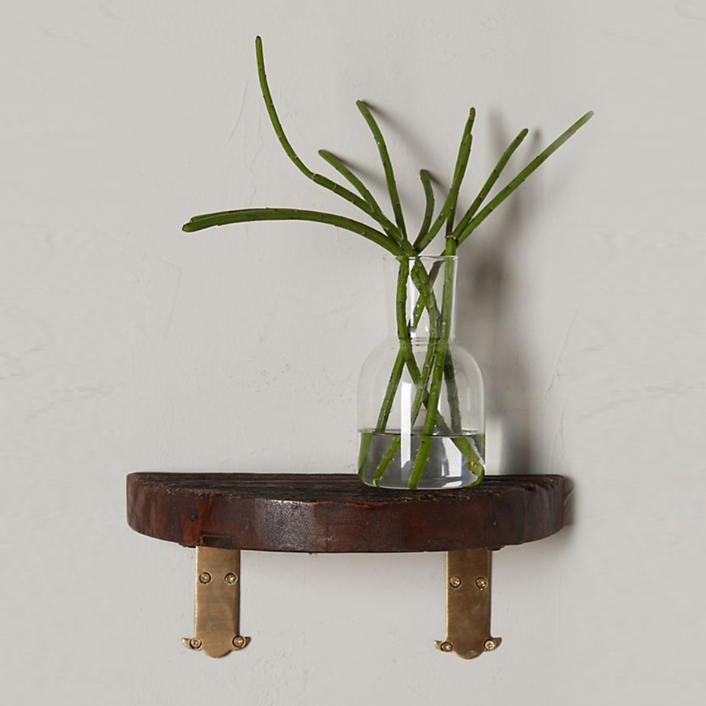 SOLD NIB Anthropologie Crescent Reclaimed Shelf